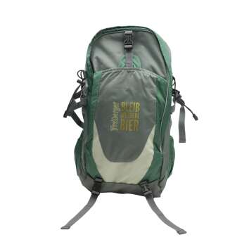 1x Freiberger beer backpack gray/green Stay like your beer