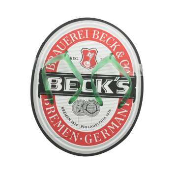 Becks beer flip flops shoes size 42-45 toe kick beach...