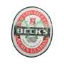 Becks beer flip flops shoes size 42-45 toe kick beach mules collector