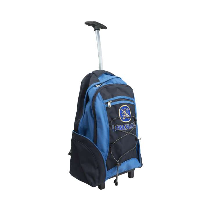 Löwenbräu travel bag suitcase wheels backpack backpack travel vacation sports bag