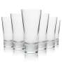 6x Becherovka vodka glass long drink glass rastal
