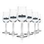 6x Martell Cognac glass tasting glass rastal
