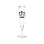6x Radeberger glass 0,3l goblet tulip gold rim beer glasses Gastro Geeicht Pils