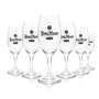 6x King Pilsner beer glass goblet 0.25l Ritzenhoff Cristal