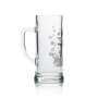 6x Weltenburger Kloster beer glass jug 0.5l Winter Dream Snow Edition