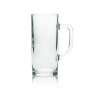 6x Paulaner beer glass mug 0,3l Zwickl Sahm