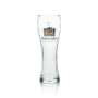 6x Weihenstephan Beer Glass Wheat 0.3l Relief Rastal