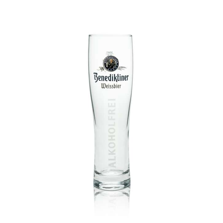 6x Benedictine Beer Glass Wheat 0.3l Madison Sahm