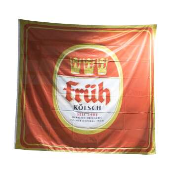 1x Kölsch beer flag early red gold banderole