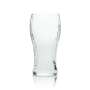 6x Coca Cola soft drink glass contour glass single