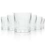 6x Campari glass 0,31l Tumbler Timeless Relief Negroni glasses Longdrink Spritz