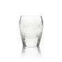 6x Averna glass 0.15l tumbler contour relief glasses Amaro Siciliano Gastro Geeicht