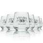6x Amaro liqueur glass Primo allo zenzero shot glass 3cl
