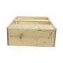 1x No Name wooden box with cover 35x26