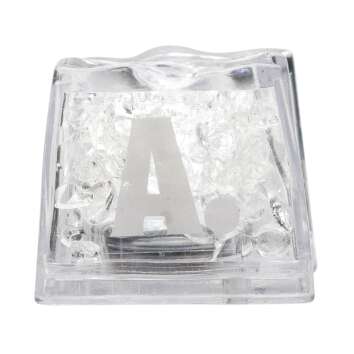 1x Absolut Vodka ice cube LED plastic 3 levels white...