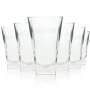 6x Jameson Whiskey Glass Longdrink 4cl Logo white Arc