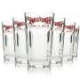 6x Angostura liqueur glass 0.2l long drink glass "True Rum"