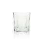 6x Jack Daniels whiskey glass tumbler Gentleman Jack 5-sided white