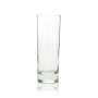 6x Ballantines whiskey glass long drink logo white with arrow