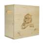 1x Schneider Weisse beer wooden crate with branded logo