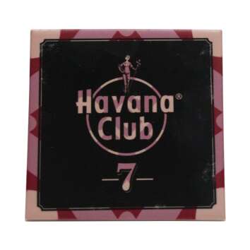 1x Havana Club Rum Coaster Porcelain Pink/Orange