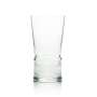 6x Campari liqueur glass long drink V-shape bottom logo