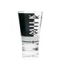 6x Liqueur 43 Liqueur glass Longdrink Milk black