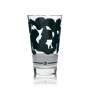6x liqueur 43 liqueur glass long drink black/white 3 different patterns