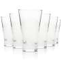6x Baileys liqueur glass Longdrink lettering 0,22l