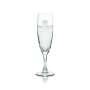 6x Francois Montand champagne glass champagne flute 0,1l Arcoroc