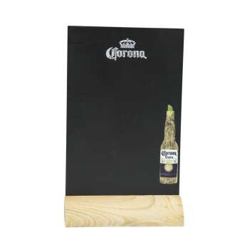 1x Corona beer table display chalkboard small wooden base...
