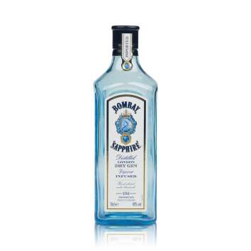 Bombay Sapphire !EMPTY! Show bottle blue 0,7l Deco bottle...
