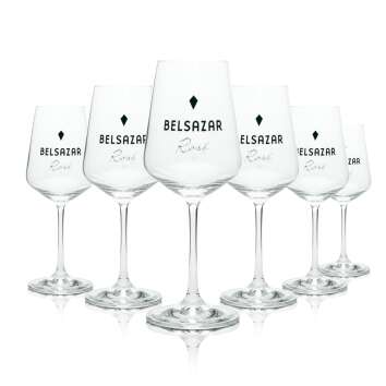6x Belsazar Wine Glass Rose Aperitif Glasses Cocktail...
