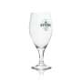 6x Holsten beer glass 0,4l goblet "Edles Pils" RC