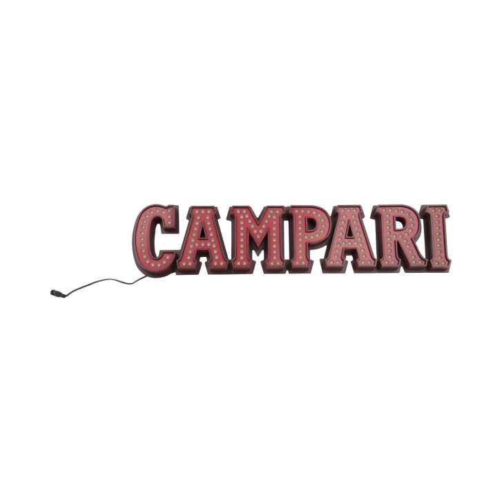 Campari Negroni neon sign letters red LED sign advertising board wall sign
