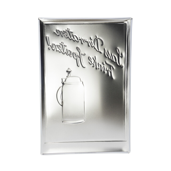 Spaten beer tin sign 60x40 Take our advice, drink Spaten! Enamel look, retro style