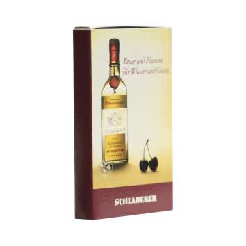 60x Schladerer liqueur matches cherry brandy logo red...