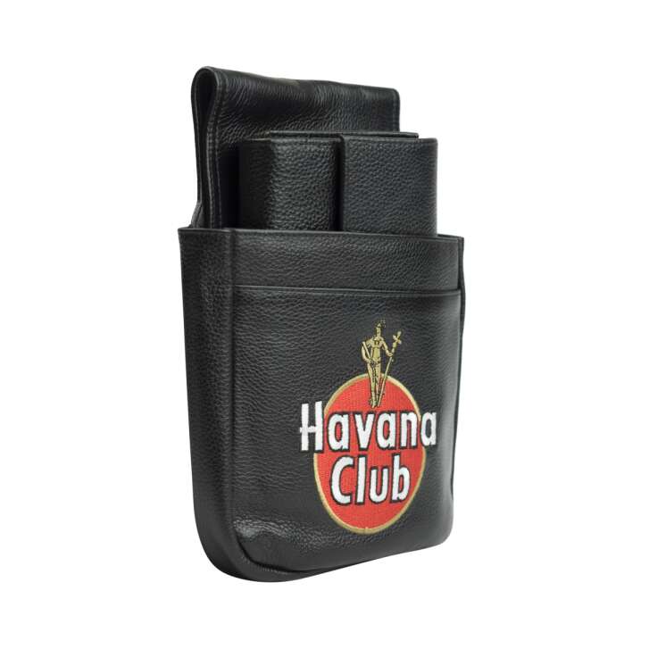 Havana Club rum waiter set holster + wallet purse wallet holder leather