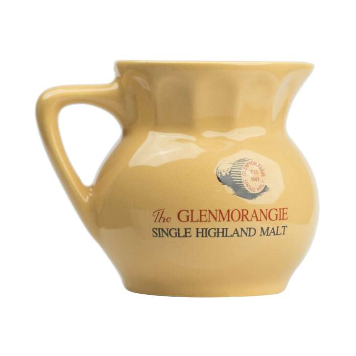 Glenmorangie Whiskey Jug Ceramic Orange 100ml Mini Pitcher Pourer Malt