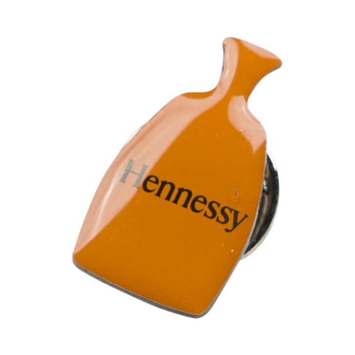 Hennessy cognac pin bottle orange pin lapel suit clothing pin