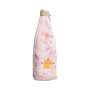 1 Veuve Clicquot Champagne bottle coat/bag Pink floral pattern 0,7L zipper+button new