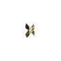 Moet Chandon champagne pin gold bow metal pin lapel collector