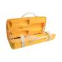 Veuve Cliquot Champagne Bag Traveller incl 2 Glasses Picnic Basket Set Orange