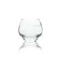 6 Hennessy Cognac glass tumbler round with bubble 300ml new
