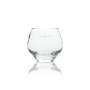 6 Hennessy Cognac glass tumbler round with bubble 300ml new