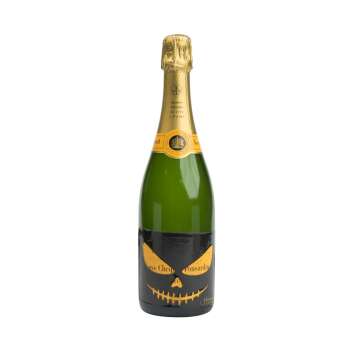Veuve Clicquot Champagne show bottle 0.7l Yelloween LEER...