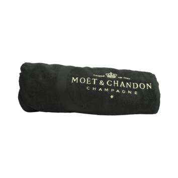 Moet Chandon champagne towel beach towel 160x80cm black...