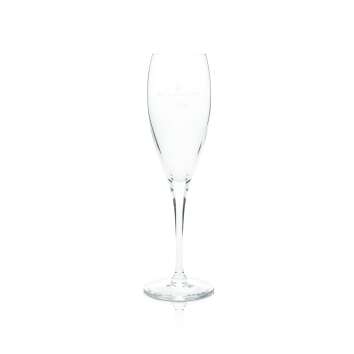 1 Moet Chandon Champagne glass flute with bow 0,1 l new