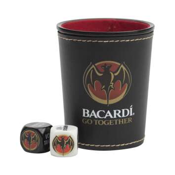 Bacardi Rum Dice Cup Set Party Drinking Games Truth Dare...