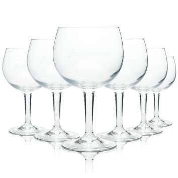 6x Tanqueray Gin Glass Balloon 600ml Copa Glasses Cup...